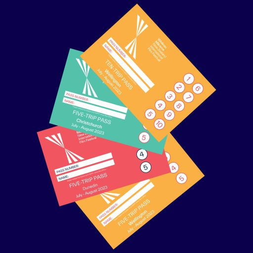 NZIFF 2023 Wellington 10-Trip Pass